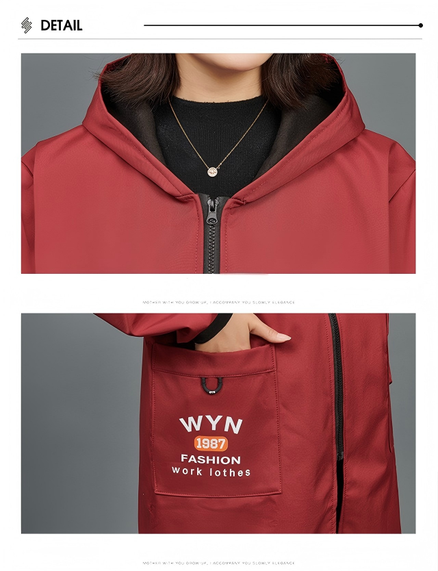 Unisex Longline Hooded Parka – Water-Resistant Urban Outerwear