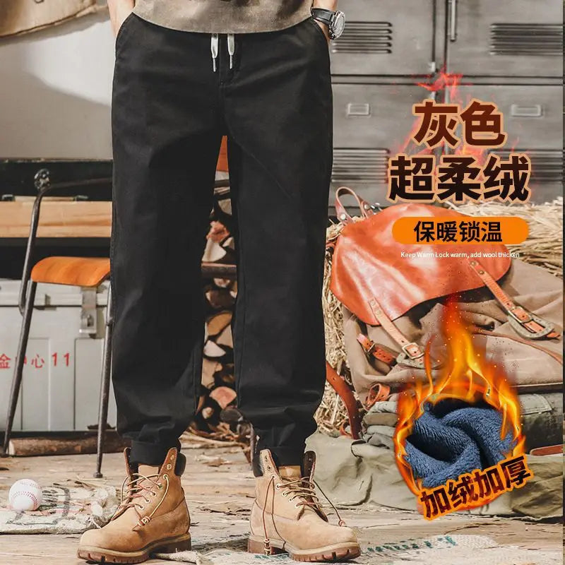 Men's Vintage Loose-Fit Workwear Pants