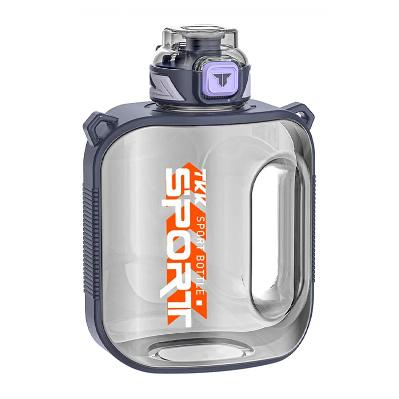 Sports Water Bottle with Carry Strap – 1L / 1.6L / 2L