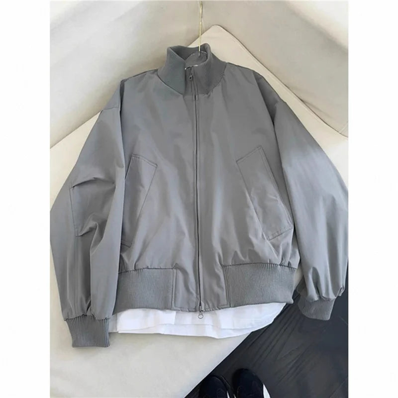 Men’s American Retro Brown Pilot Bomber Jacket
