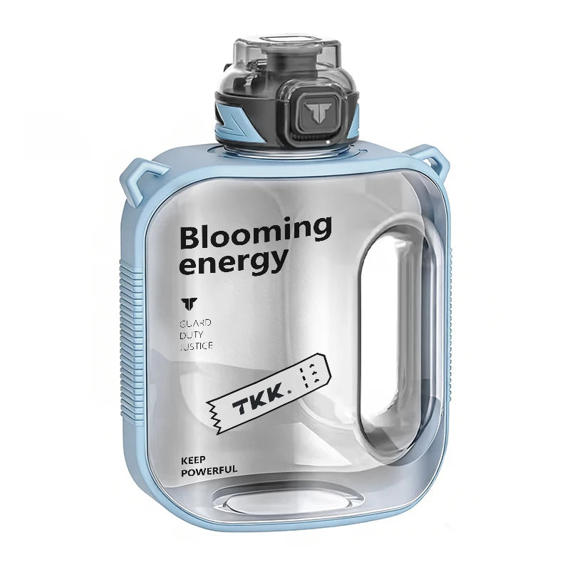 Sports Water Bottle with Carry Strap – 1L / 1.6L / 2L