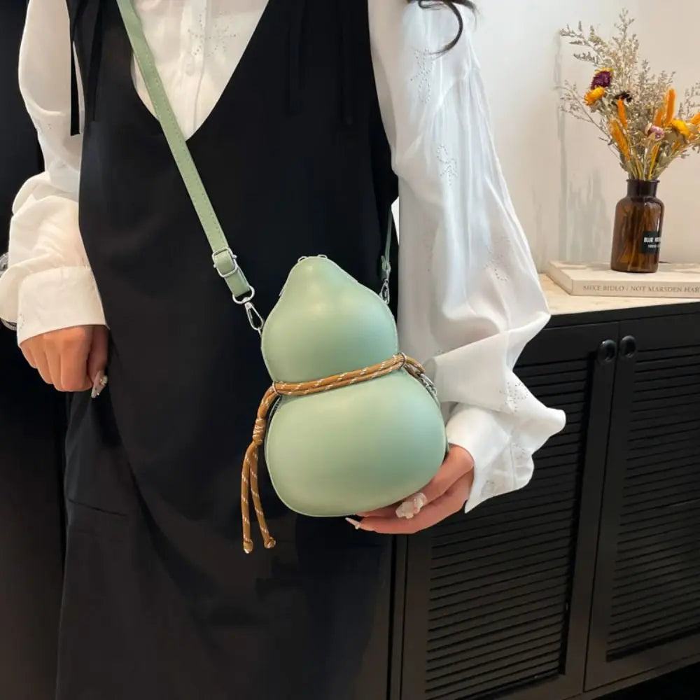 Chinese Style Tai Chi Gourd Crossbody Bag