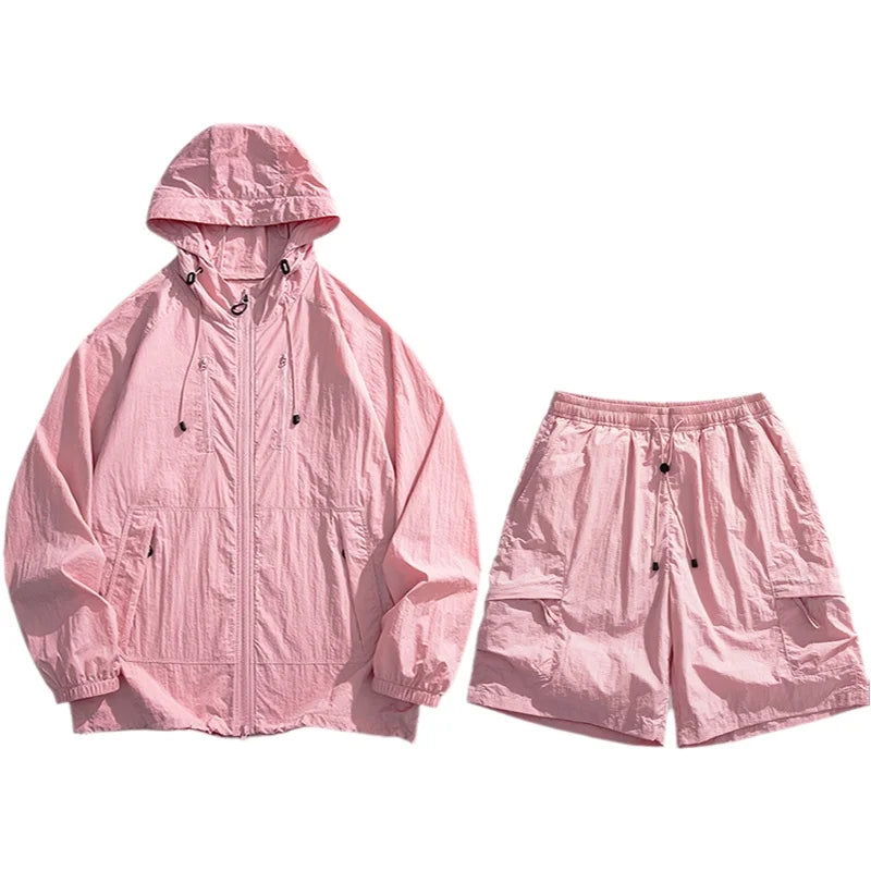 Unisex UPF50+ Hooded Sun Protection Jacket
