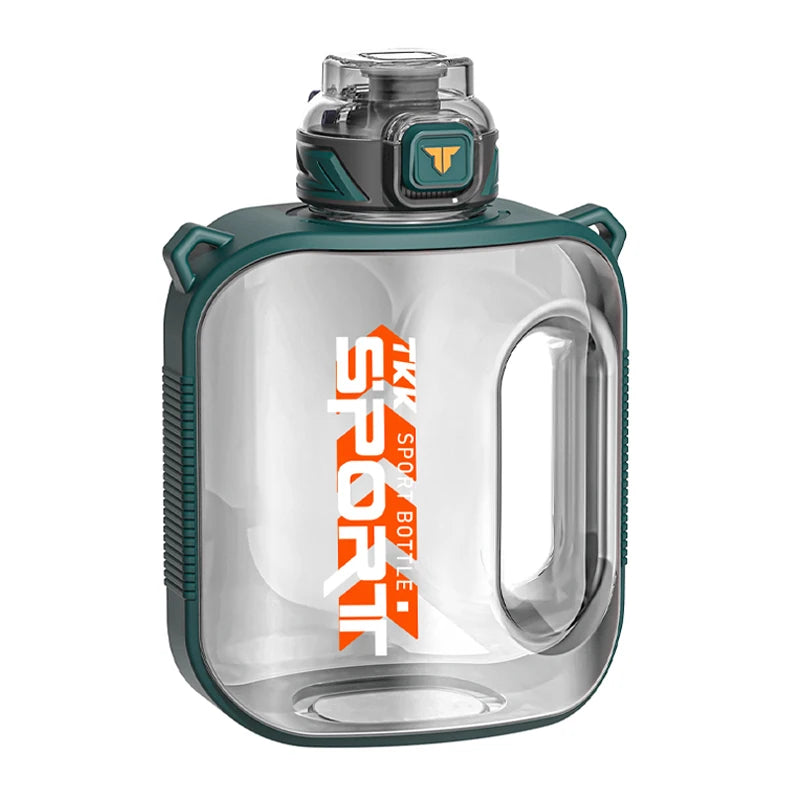 Sports Water Bottle with Carry Strap – 1L / 1.6L / 2L