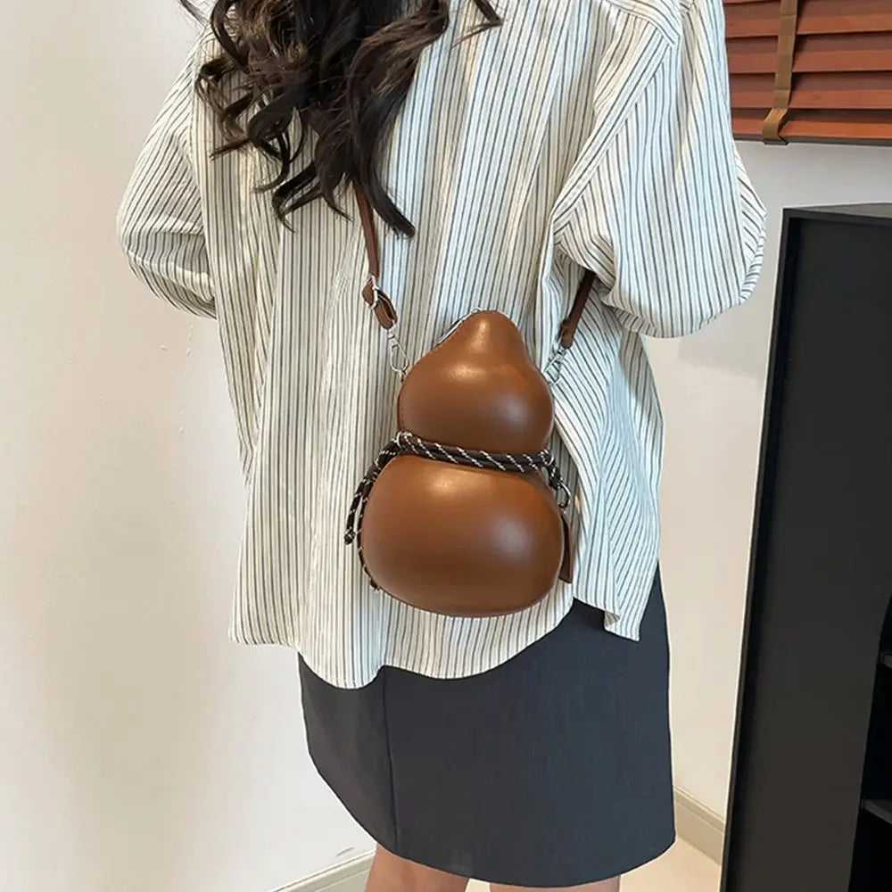Chinese Style Tai Chi Gourd Crossbody Bag