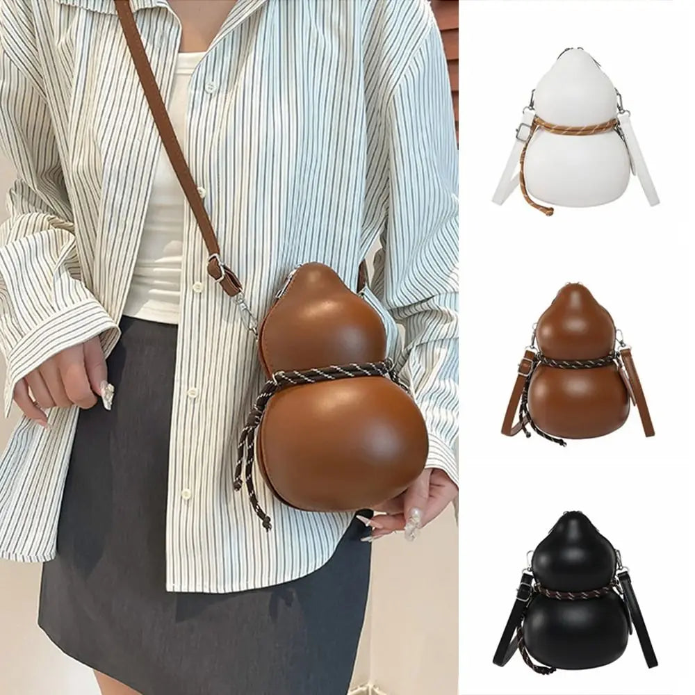 Chinese Style Tai Chi Gourd Crossbody Bag