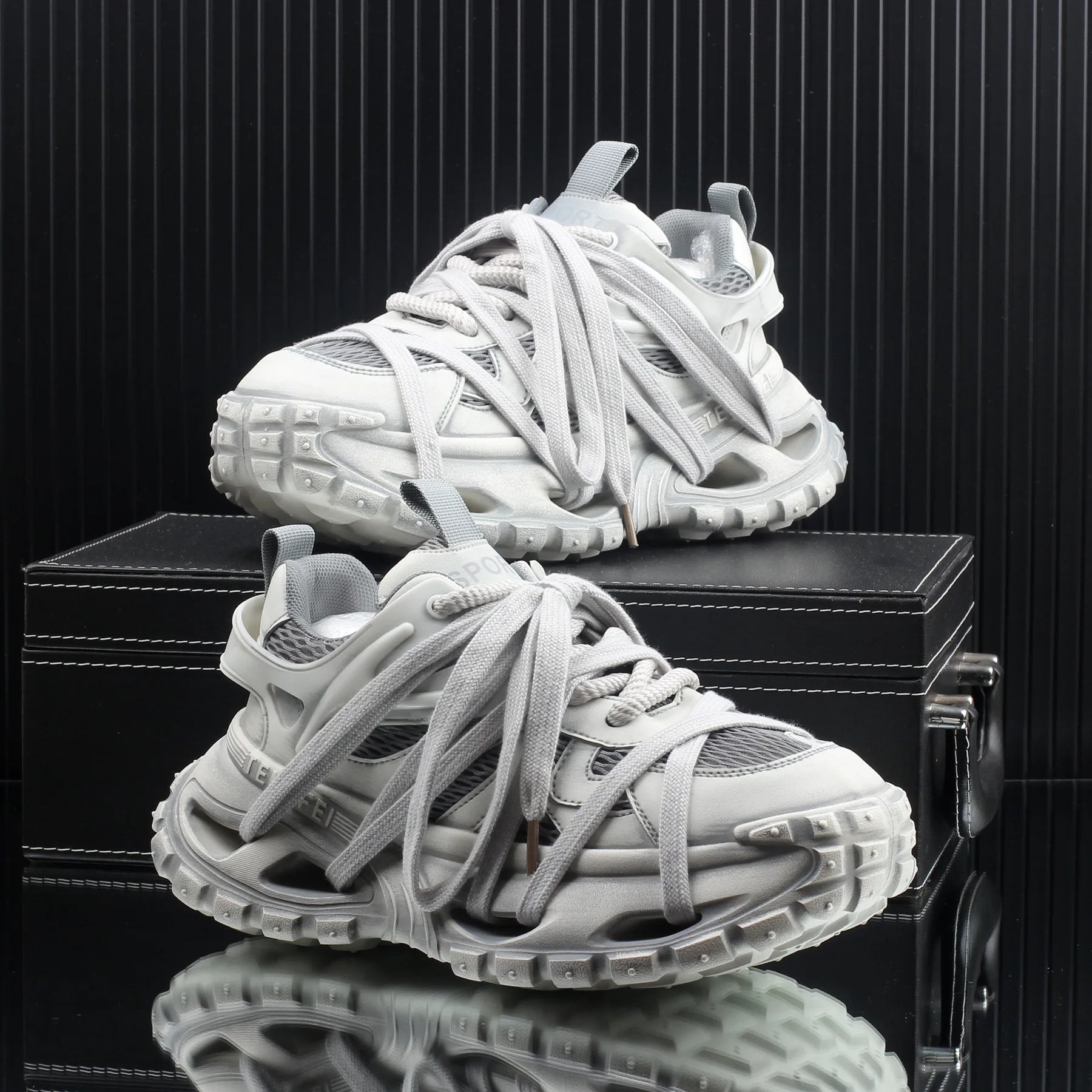 Unisex Chunky Breathable Mesh Sneakers
