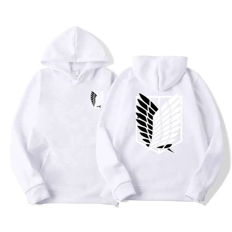 Attack on Titan Hoodie - Shingeki no Kyojin Anime Streetwear Pullover