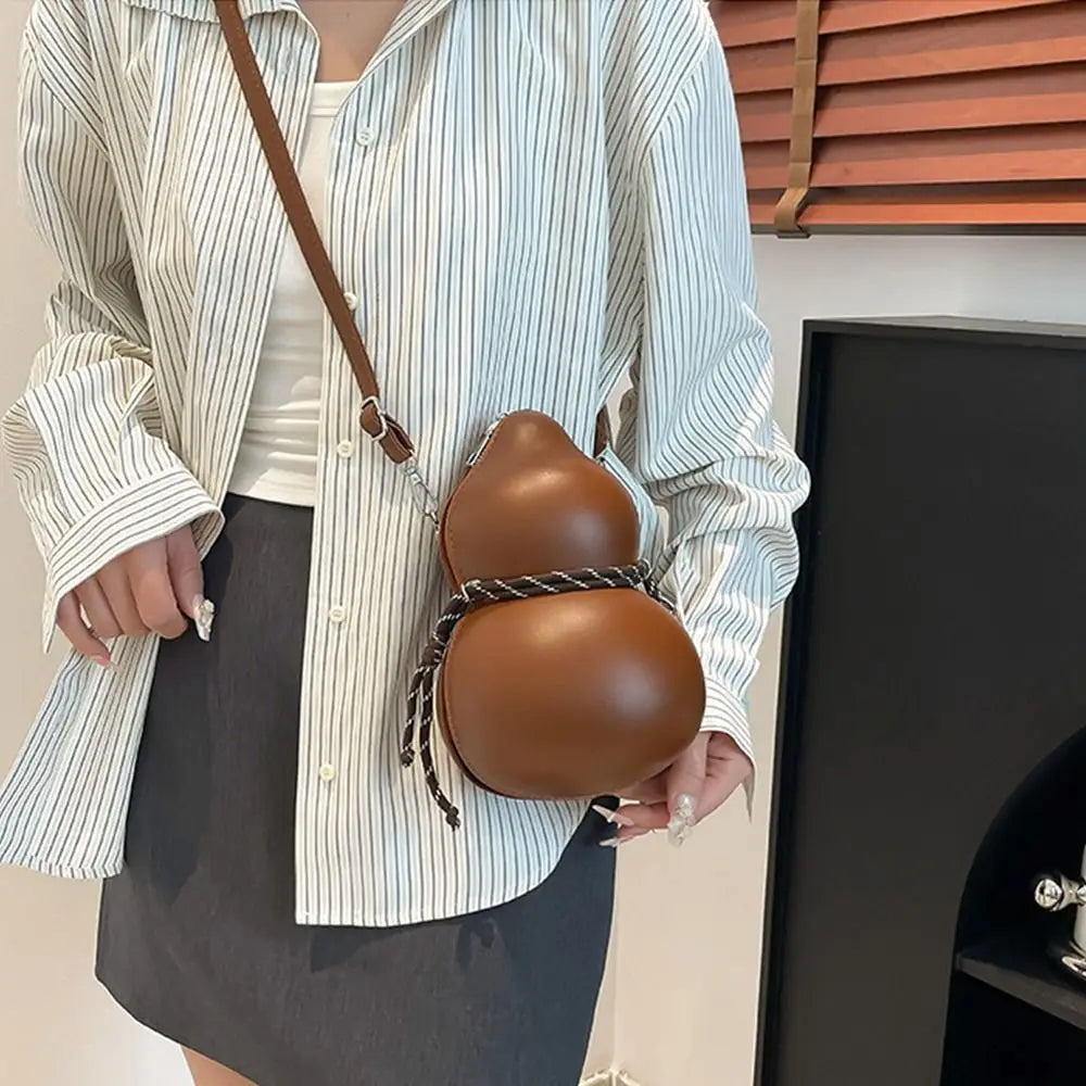 Chinese Style Tai Chi Gourd Crossbody Bag