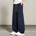 Men’s Lightweight Wide Leg Drawstring Casual Pants
