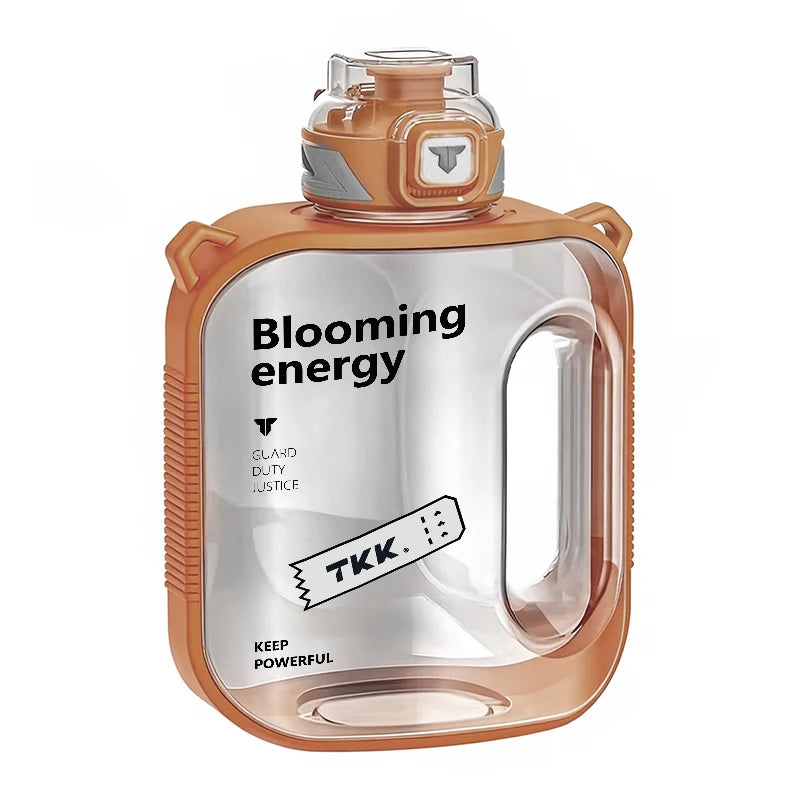 Sports Water Bottle with Carry Strap – 1L / 1.6L / 2L