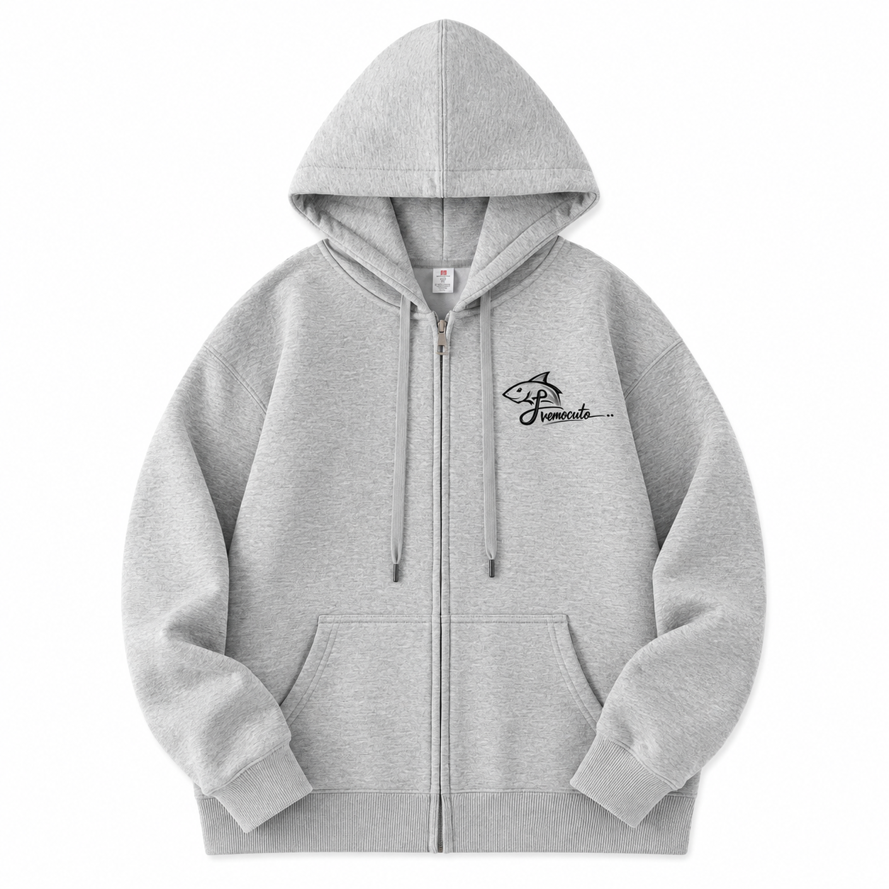 Unisex Fleece-Lined Zip-Up Hoodie